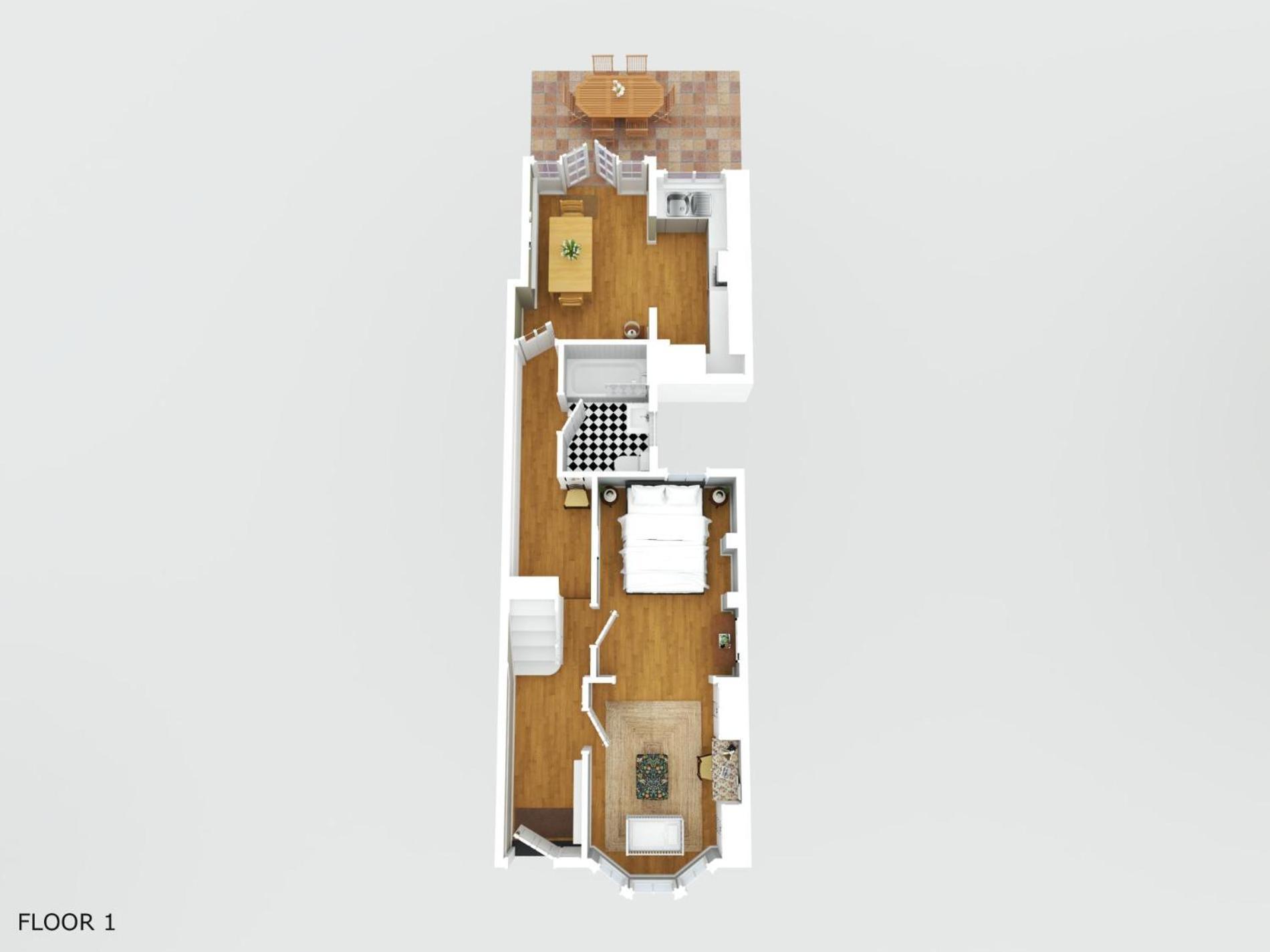 Apartment The Thames Embrace 3 Bedroom And Garden House In Battersea London